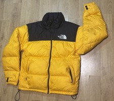 The North Face yellow and